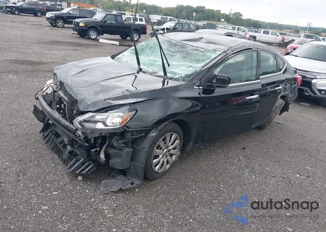 2019 Nissan Sentra S z USA, uszkodzony, nr VIN 3N1AB7AP7KY337229